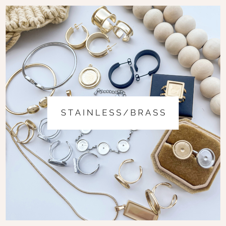 Stainless Steal & Brass