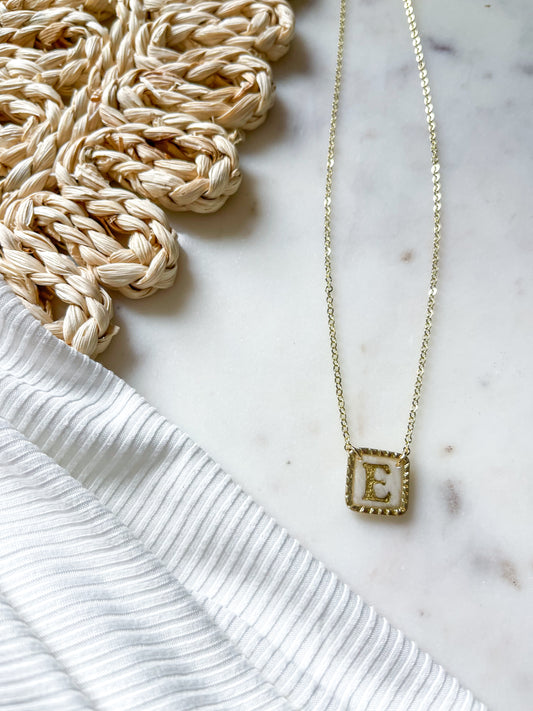 The Initial Necklaces